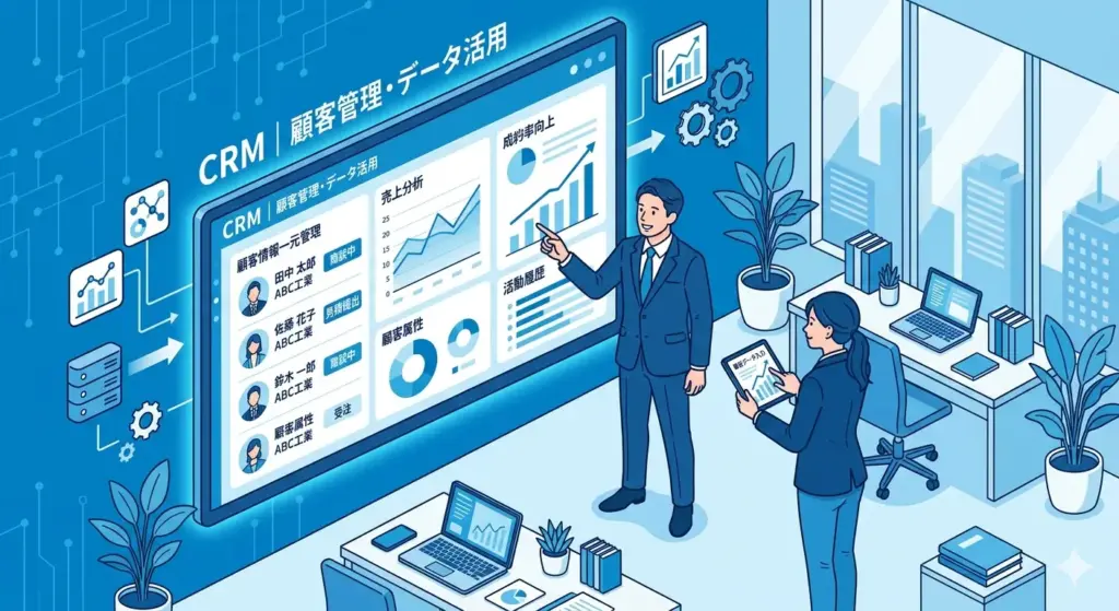 CRMとは？機能・導入メリット・活用事例を中小企業向けに解説